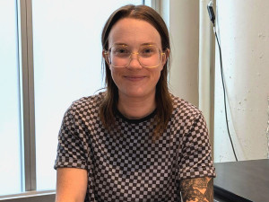 Photo of Hannah Brais, Research Coordinator at the Old Brewery Mission.